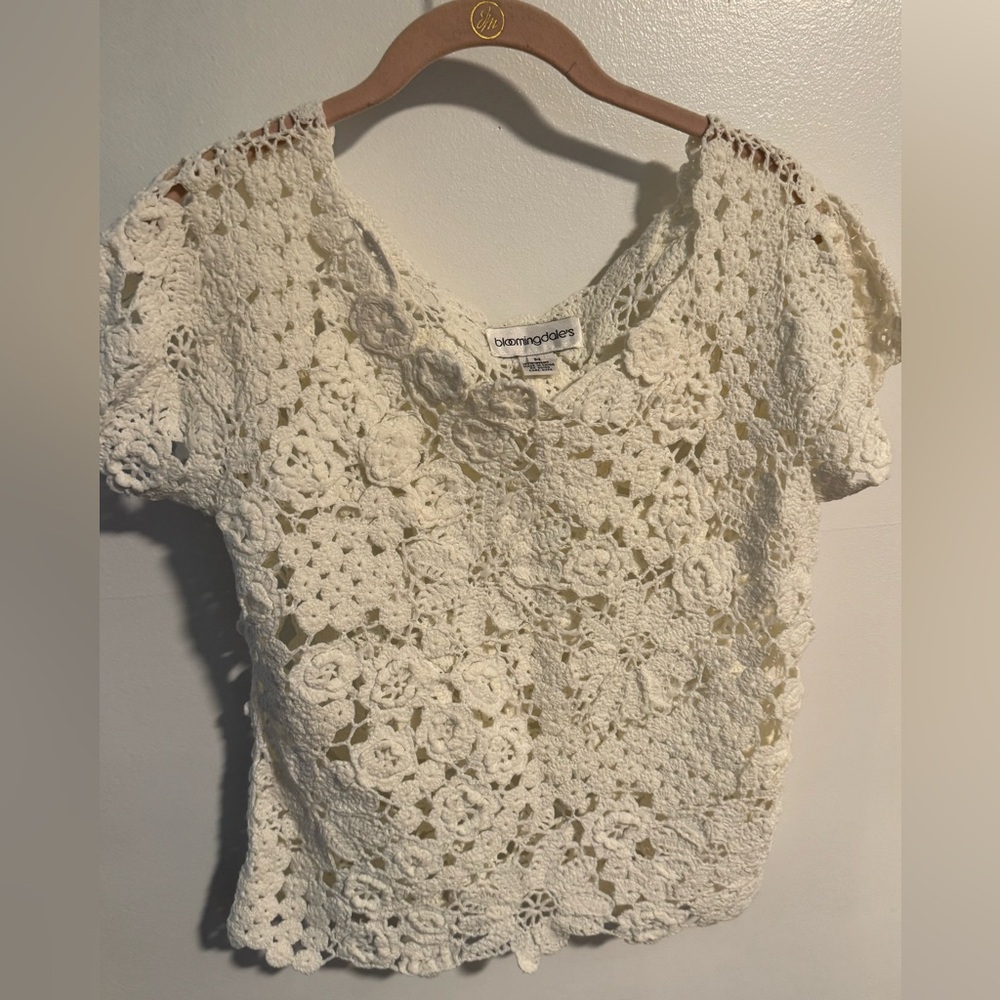 💥Bloomingdale's Crochet Sweater